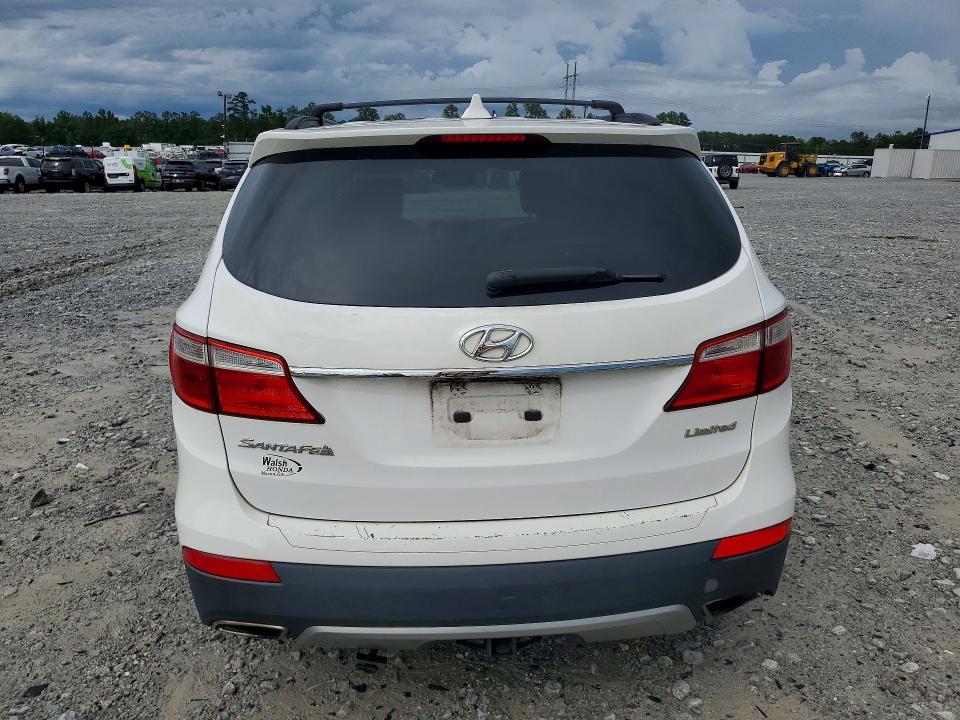 2015 Hyundai Santa fe VIN KM8SN4HFXFU111081 COPART salvage auction — MECHANICAL, Ga - Certificate Of Title (P), sold $1,750 on 2026-07-27 (photo 6)