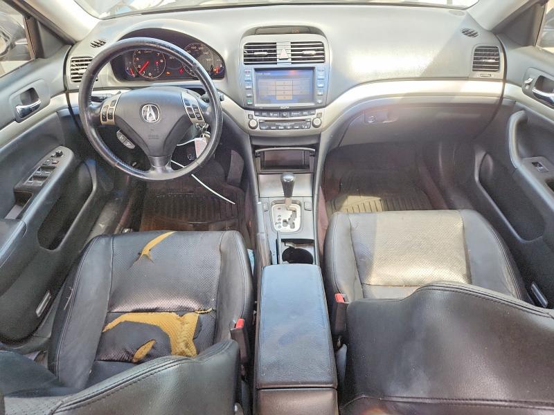 2005 Acura Tsx VIN JH4CL96905C015326 COPART salvage auction — ROOF, TX - SALVAGE VEHICLE TITLE (P), sold $200 on 2026-07-13 (photo 8)