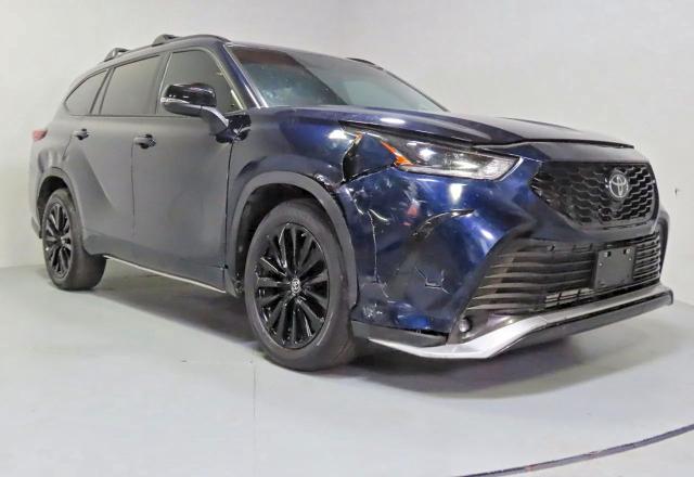 2024 Toyota Highlander VIN 5TDKDRBH1RS557062 — COPART salvage auction photo