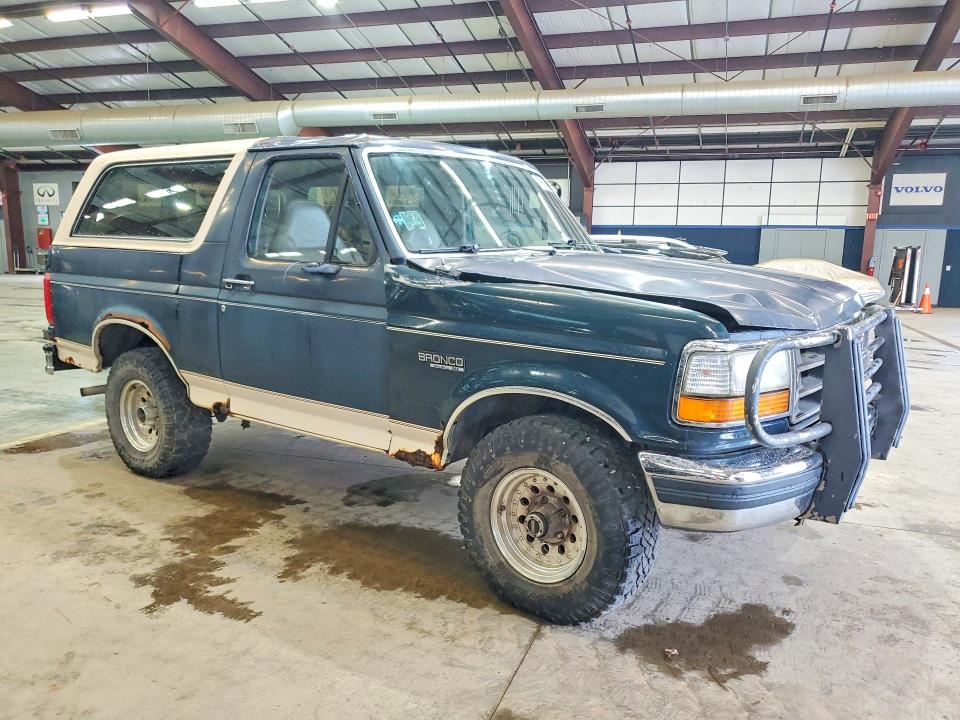 1993 Ford Bronco VIN 1FMEU15NXPLA40353 COPART salvage auction — ALL OVER, MA - CERTIFICATE OF TITLE, sold $3,450 on 2026-07-09 (photo 4)