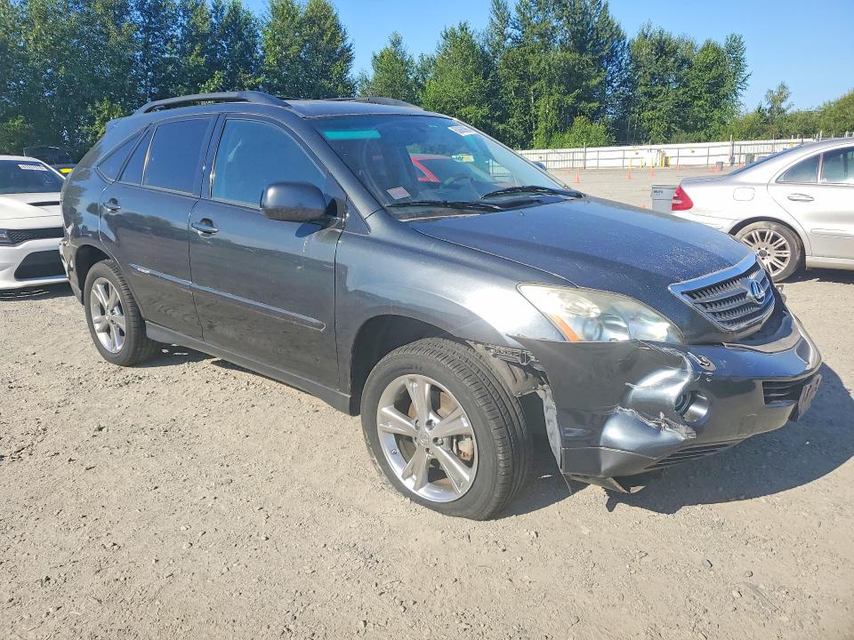 2007 Lexus Rx 400h VIN JTJHW31UX72014441 COPART salvage auction — FRONT END, WA - BILL OF SALE, sold $2,450 on 2026-07-27 (photo 4)