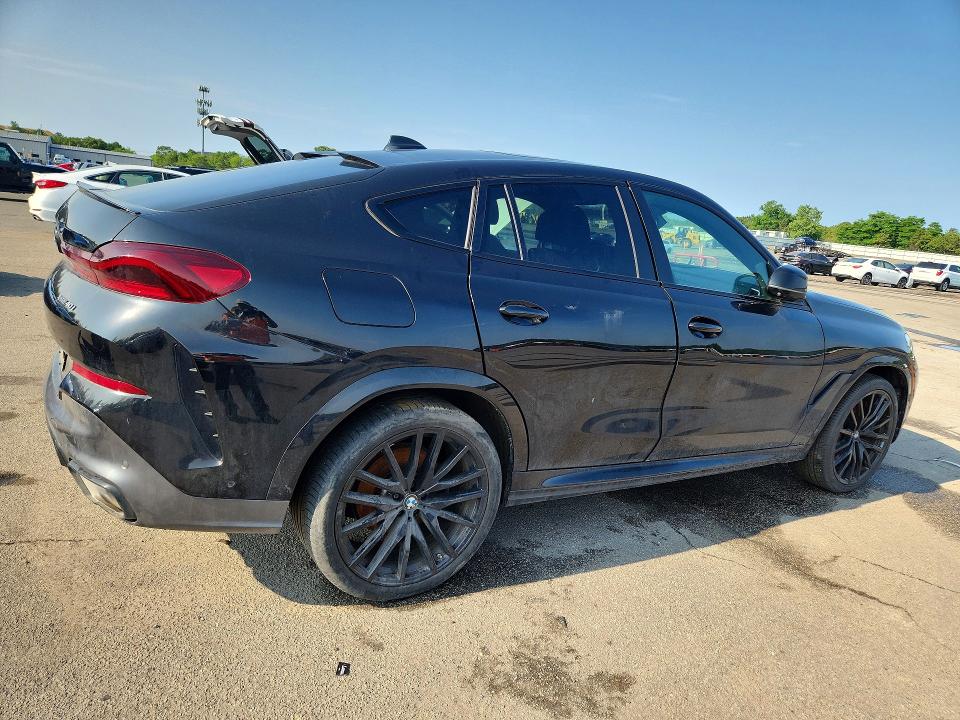 2023 BMW X6 VIN 5UXCY6C02P9R83286 COPART salvage auction — VANDALISM, Ny - Mv-907A Salvage Certificate, sold $38,250 on 2026-07-20 (photo 3)