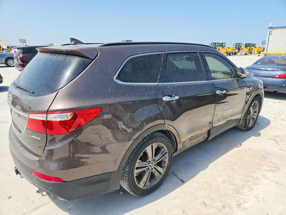 2014 Hyundai Santa fe VIN KM8SR4HF1EU056894 COPART salvage auction — SIDE, Tx - Certificate Of Title, sold $1,900 on 2026-07-25 (photo 3)
