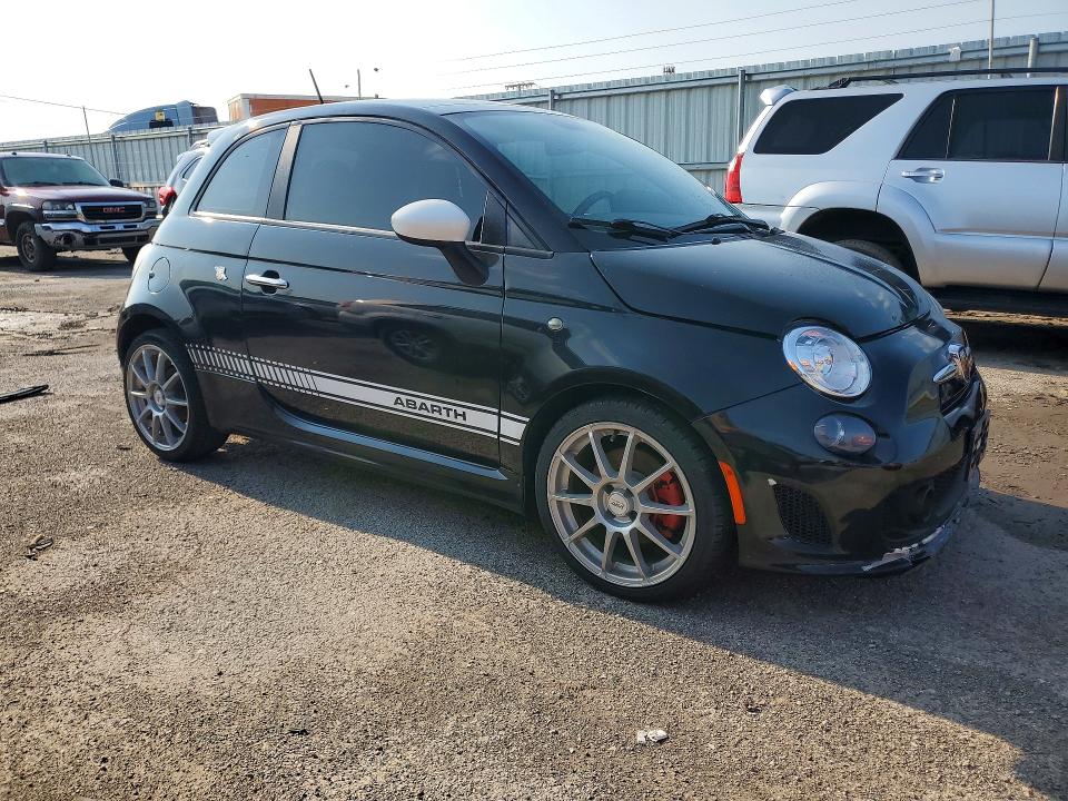 2012 Fiat 500 VIN 3C3CFFFH9CT185933 COPART salvage auction — MECHANICAL, Il - Certificate Of Title, sold $350 on 2026-08-03 (photo 4)