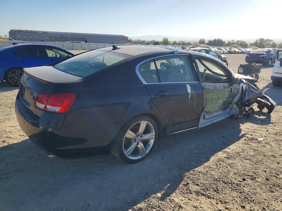 2007 Lexus Gs 350 VIN JTHBE96S370011588 COPART salvage auction — FRONT END, CA - DIS/DLR/EXP APP FOR DUP SALVAG, sold $50 on 2026-07-31 (photo 3)