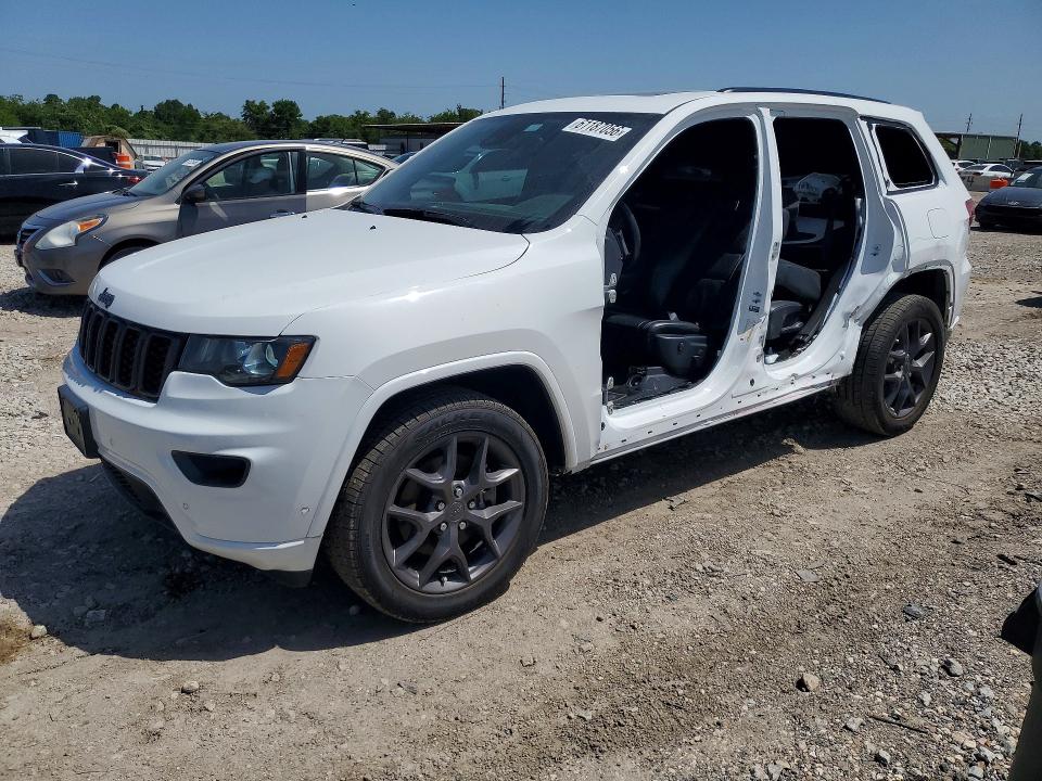 2021 Jeep Grand cherokee VIN 1C4RJFBG1MC692369 — COPART salvage auction photo