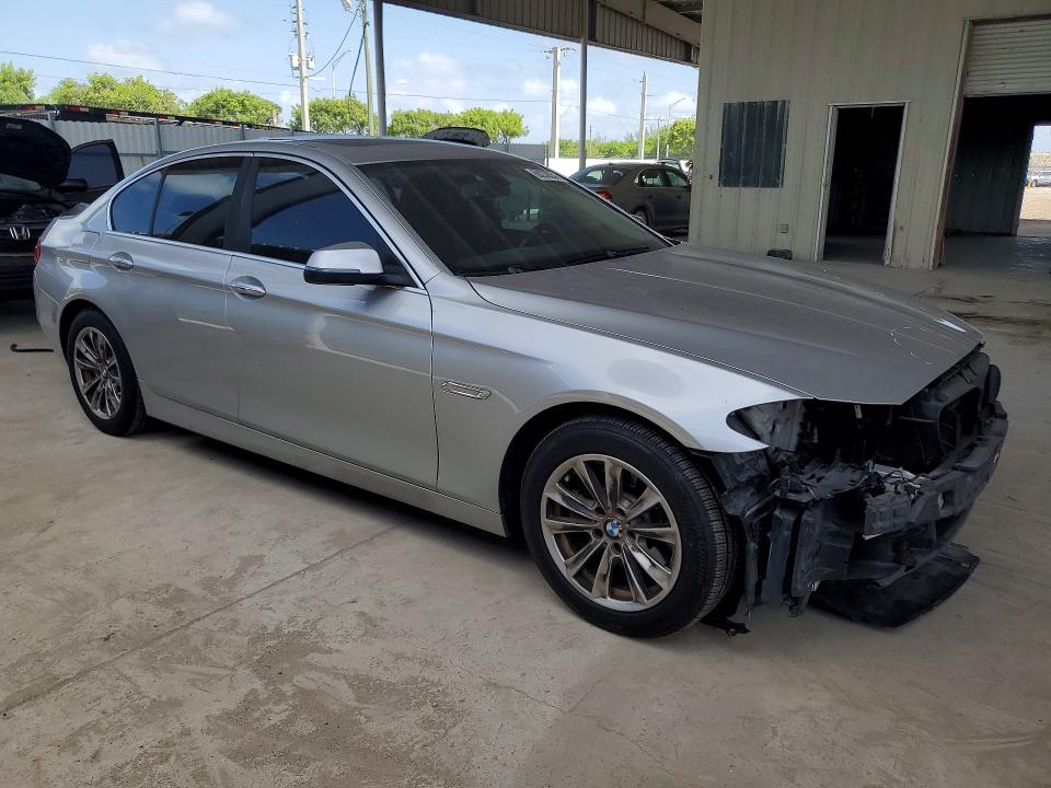2014 BMW 5er VIN WBA5A5C51ED500267 COPART salvage auction — FRONT END, Fl - Cert Of Title Slvg Rebuildable, sold $1,400 on 2026-07-22 (photo 4)