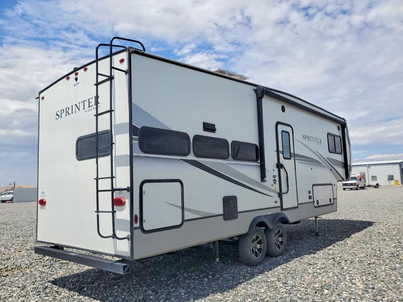 2023 Keystone Sprinter VIN 4YDFSTM27P1530873 COPART salvage auction — HAIL, CO - CERTIFICATE OF TITLE, sold $15,600 on 2026-09-01 (photo 4)