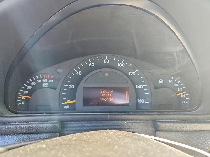 2004 Mercedes-benz C class VIN WDBRF61J24E015798 COPART salvage auction — FRONT END, CA - SALVAGE CERTIFICATE, sold $150 on 2026-07-28 (photo 9)