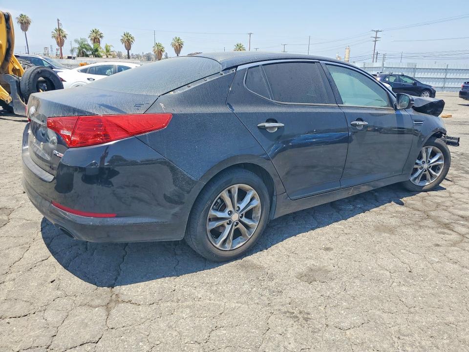 2013 Kia Optima VIN 5XXGN4A7XDG228613 COPART salvage auction — FRONT END, Ca - Salvage Certificate, sold $275 on 2026-07-16 (photo 3)
