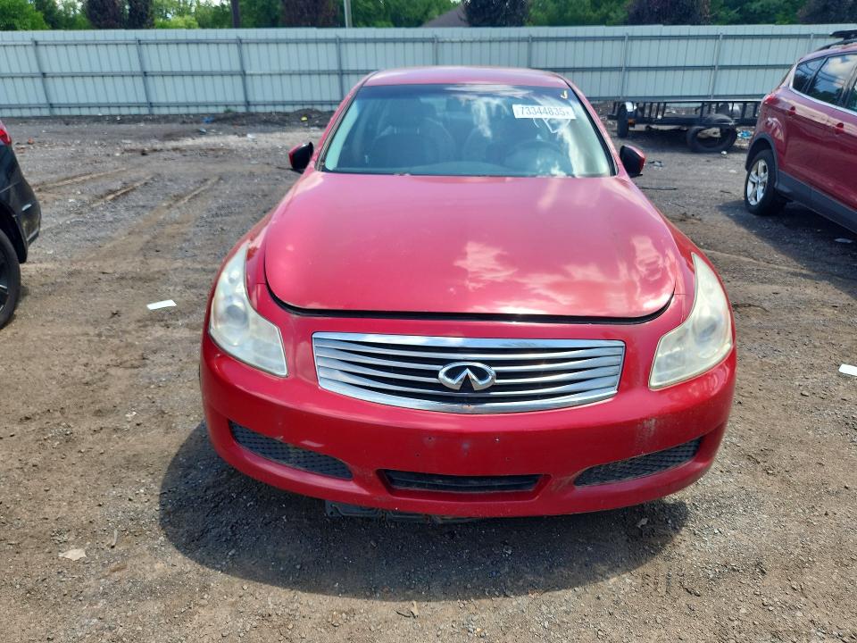 2009 Infiniti G37 VIN JNKCV61FX9M352009 COPART salvage auction — MECHANICAL, Ct - Certificate Of Title, sold $450 on 2026-07-14 (photo 5)
