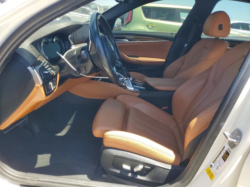 2019 BMW 5 series VIN WBAJE5C57KWW01719 COPART salvage auction — REAR END, CA - SALVAGE CERTIFICATE, sold $11,700 on 2026-08-11 (photo 7)