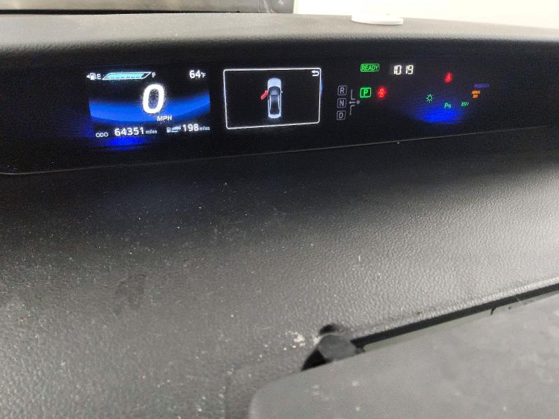 2020 Toyota Mirai VIN JTDBVRBD5LA008155 COPART salvage auction — FRONT END, CA - CERTIFICATE OF TITLE, sold $175 on 2026-07-28 (photo 9)