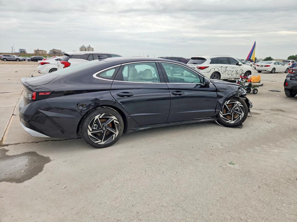 2026 Hyundai Sonata VIN KMHL64JA1TA549386 COPART salvage auction — FRONT END, La - Cert Of Title-Salvage, sold $7,700 on 2026-08-19 (photo 3)