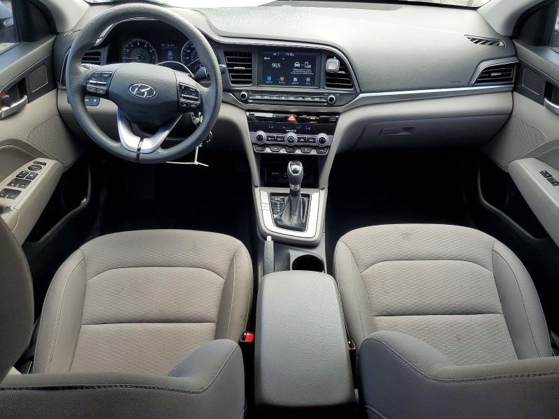 2020 Hyundai Elantra VIN KMHD84LFXLU936590 COPART salvage auction — FRONT END, Ca - Salvage Certificate, sold $3,050 on 2026-07-13 (photo 8)