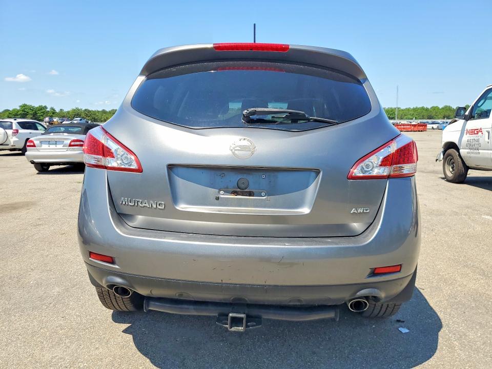 2013 Nissan Murano VIN JN8AZ1MW0DW304404 COPART salvage auction — FRONT END, Ny - Mv-907A Salvage Certificate, sold $400 on 2026-07-20 (photo 6)