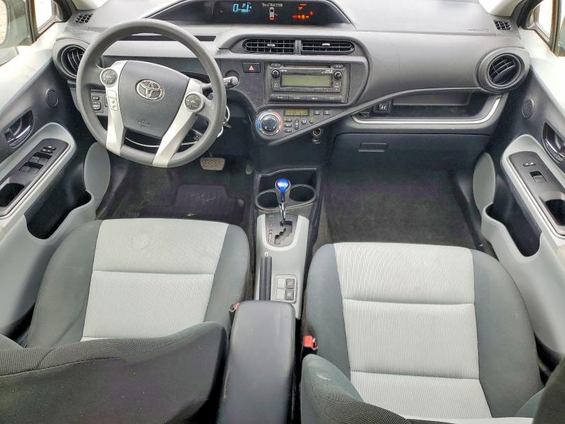 2014 Toyota Prius VIN JTDKDTB38E1071275 COPART salvage auction — FRONT END, Ma - Cert Of Title-Reconstrctd Coll, sold $775 on 2026-07-30 (photo 8)