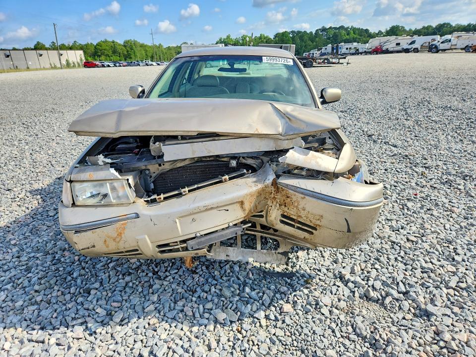 1999 Mercury Grand marquis VIN 2MEFM75W8XX672208 COPART salvage auction — FRONT END, Ga - Cert Of Title-Salvage Court Or, sold $200 on 2026-07-28 (photo 5)