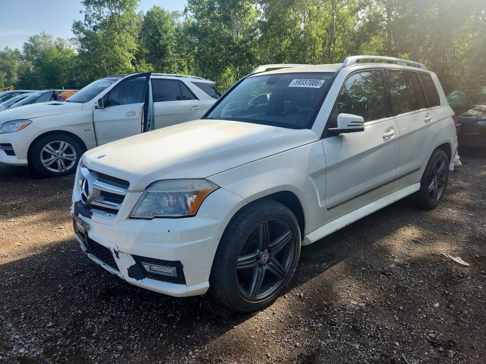2012 Mercedes-benz Glk-klasse VIN WDCGG8HB8CF734721 COPART salvage auction — MINOR DENT/SCRATCHES, On - Permit No Brand - Unfit, sold $2,650 on 2026-07-22 (photo 1)