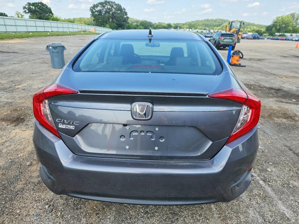 2018 Honda Civic VIN JHMFC1F72JX044181 COPART salvage auction — FRONT END, Wi - Certificate Of Title, sold $6,100 on 2026-07-28 (photo 6)