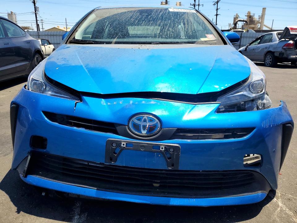 2020 Toyota Prius VIN JTDKARFU2L3120924 COPART salvage auction — VANDALISM, Ca - Salvage Certificate, sold $5,000 on 2026-07-29 (photo 5)