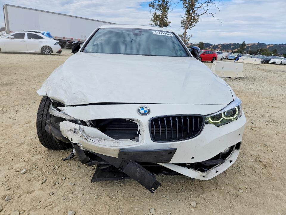 2020 BMW 4er VIN WBA4J1C08LCE59201 COPART salvage auction — FRONT END, Ca - Salvage Certificate, sold $4,900 on 2026-08-13 (photo 5)