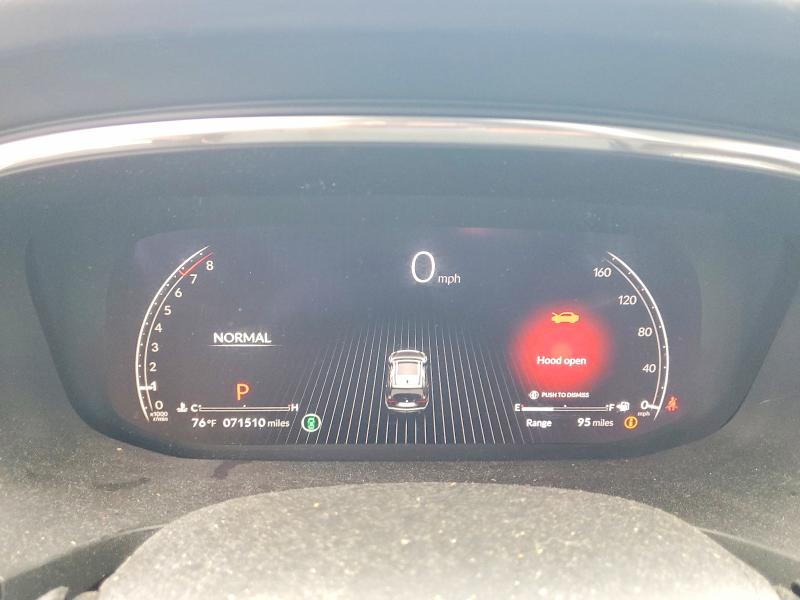 2022 Acura Mdx VIN 5J8YE1H48NL006976 COPART salvage auction — ROOF, Salvage Title, sold $13,600 on 2026-08-21 (photo 9)
