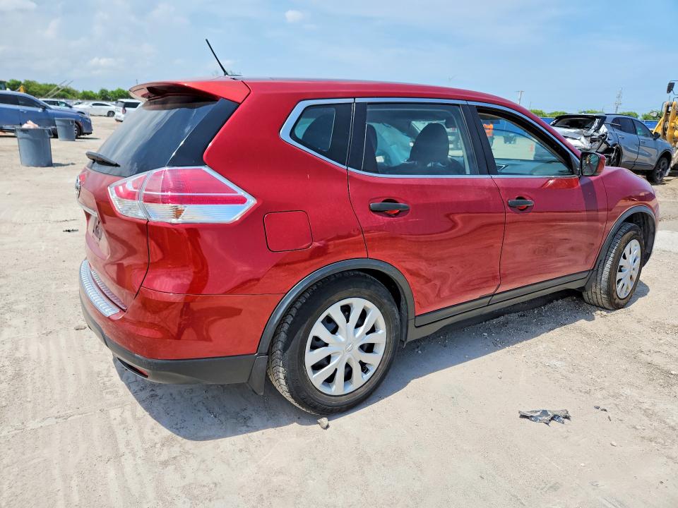 2016 Nissan Rogue VIN KNMAT2MT1GP613869 COPART salvage auction — REAR END, Fl - Cert Of Title Slvg Rebuildable, sold $1,050 on 2026-07-15 (photo 3)