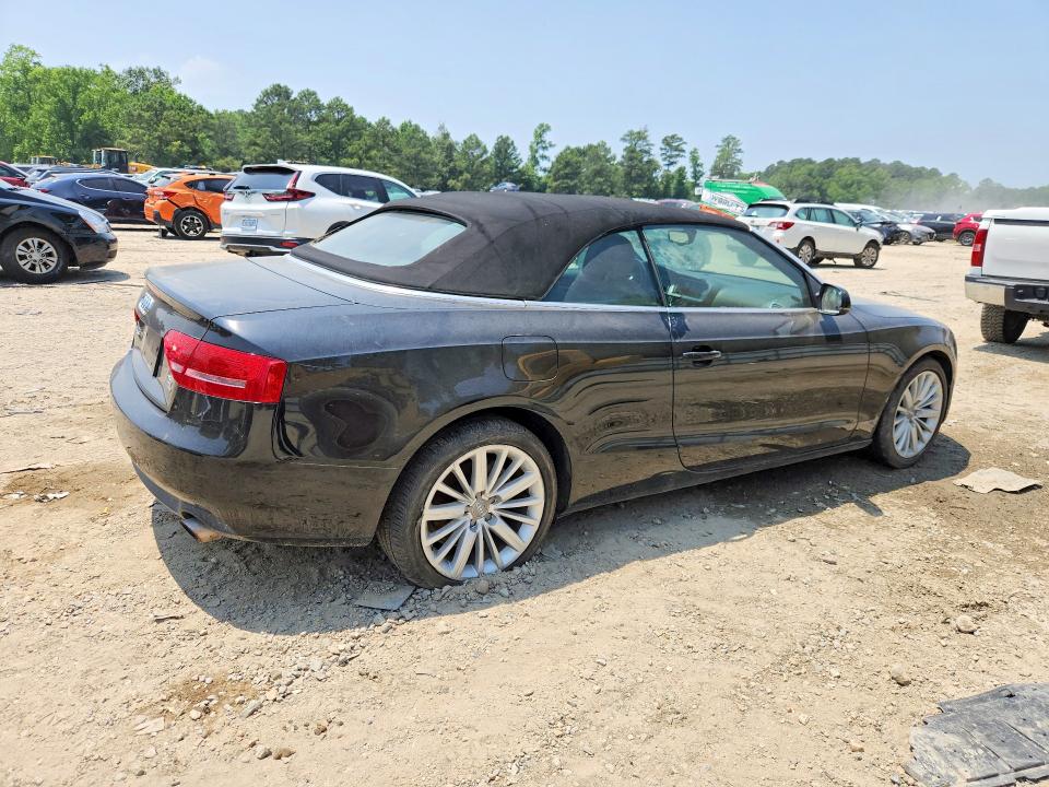 2012 Audi A5 VIN WAULFAFH2CN000455 COPART salvage auction — MECHANICAL, Va - Certificate Of Title, sold $525 on 2026-07-18 (photo 3)