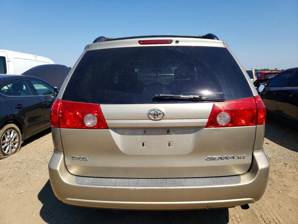 2008 Toyota Sienna VIN 5TDZK22C18S205372 COPART salvage auction — NORMAL WEAR, IL - CERTIFICATE OF TITLE, sold $300 on 2026-07-19 (photo 6)