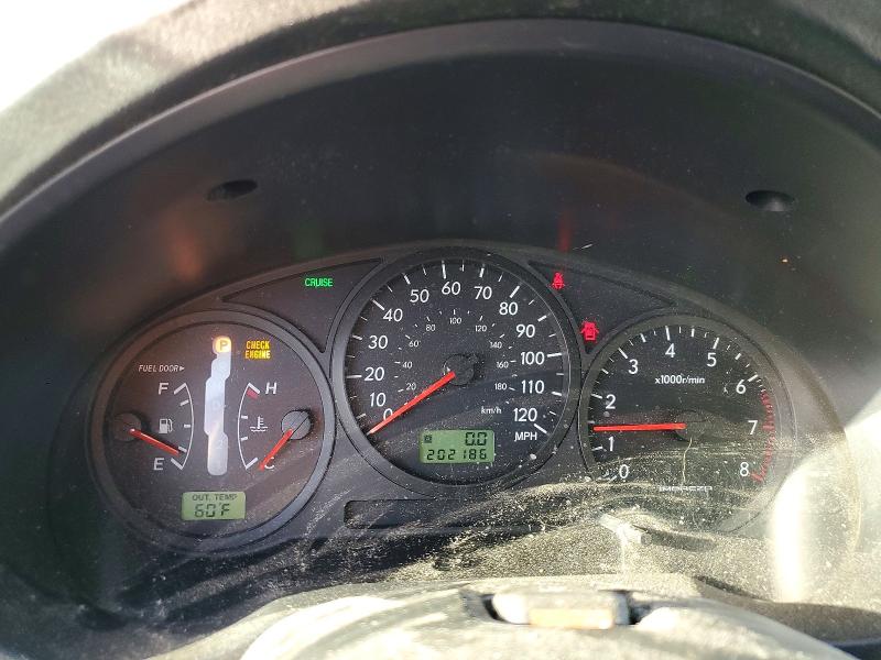 2006 Subaru Impreza VIN JF1GD67626H526095 COPART salvage auction — NORMAL WEAR, Ca - Dis/Dlr/Exp Only Clean Title, sold $1,500 on 2026-07-25 (photo 9)