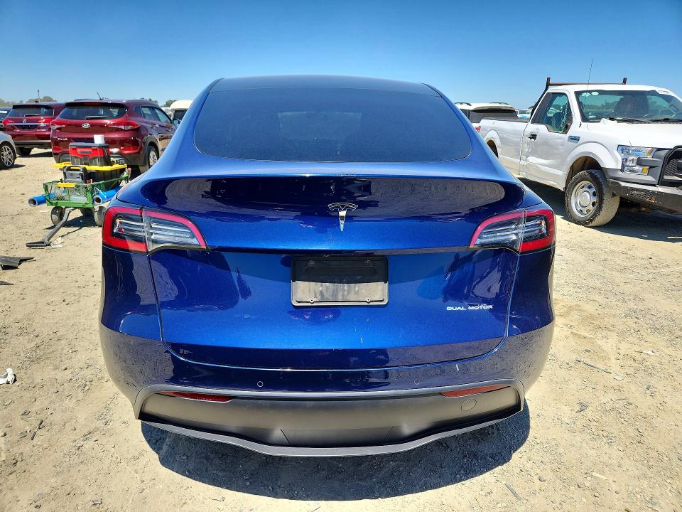 2020 Tesla Model y VIN 5YJYGDEE5LF012953 COPART salvage auction — FRONT END, CA - SALVAGE CERTIFICATE, sold $15 on 2026-07-30 (photo 6)