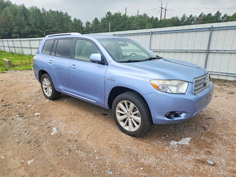 2008 Toyota Highlander VIN JTEEW41A082003950 COPART salvage auction — MECHANICAL, Va - Certificate Of Title, sold $1,100 on 2026-07-27 (photo 4)
