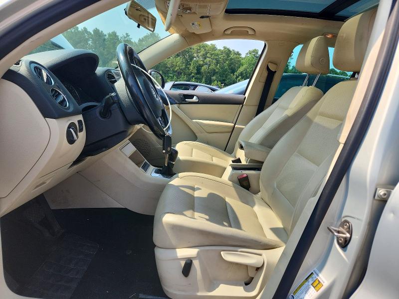 2012 Volkswagen Tiguan VIN WVGAV7AX0CW536955 COPART salvage auction — FRONT END, Ga - Certificate Of Title, sold $250 on 2026-08-04 (photo 7)