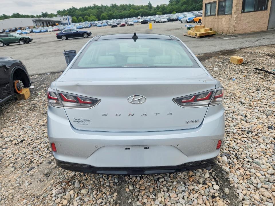 2018 Hyundai Sonata VIN KMHE34L38JA084067 COPART salvage auction — FRONT END, Ct - Cert Of Title-Salvage, sold $475 on 2026-07-28 (photo 6)