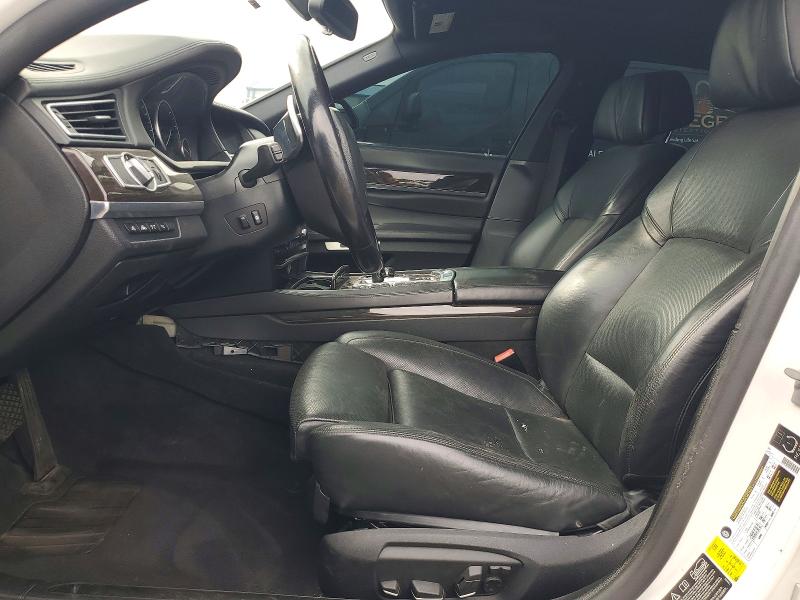 2013 BMW 7er VIN WBAYF8C5XDD139930 COPART salvage auction — FRONT END, Pa - Certificate Of Salvage, sold $775 on 2026-07-31 (photo 7)