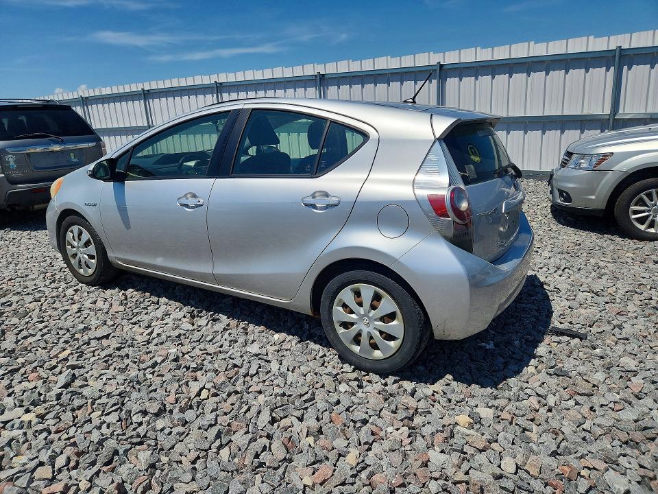 2012 Toyota Prius VIN JTDKDTB3XC1511168 COPART salvage auction — REAR END, Wi - Certificate Of Title, sold $750 on 2026-07-18 (photo 2)