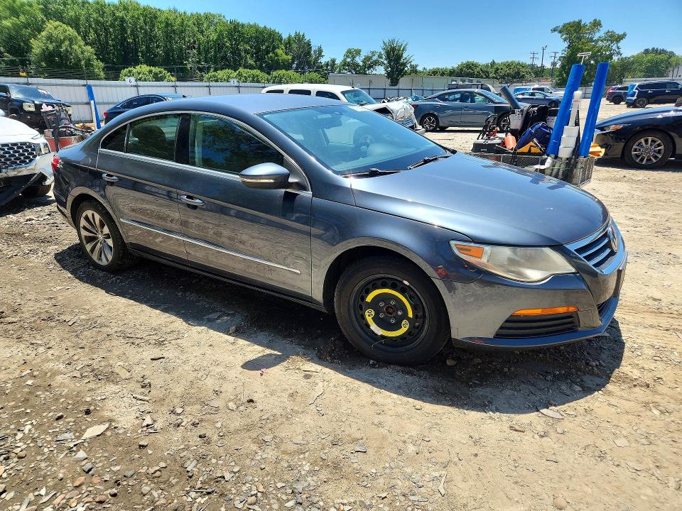2012 Volkswagen Passat cc VIN WVWMN7AN3CE518780 COPART salvage auction — FRONT END, Va - Certificate Of Title, sold $100 on 2026-07-28 (photo 4)