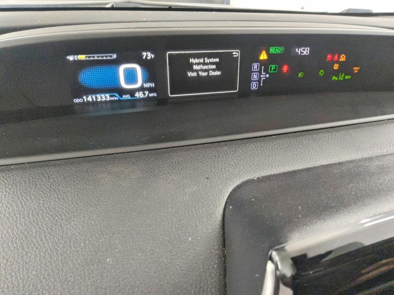 2018 Toyota Prius VIN JTDKARFU6J3064385 COPART salvage auction — FRONT END, CA - CERTIFICATE OF TITLE, sold $3,650 on 2026-07-28 (photo 9)