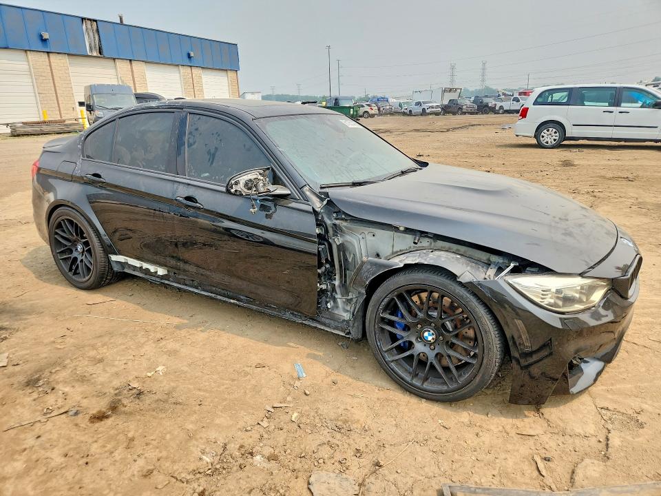 2015 BMW M3 VIN WBS3C9C5XFP804542 COPART salvage auction — FRONT END, Ne - Cert Of Title-Salvage, sold $4,650 on 2026-08-04 (photo 4)