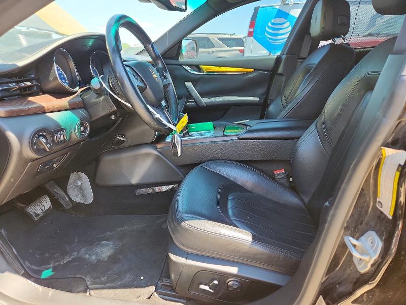 2014 Maserati Quattroporte VIN ZAM56RRA4E1106467 COPART salvage auction — NORMAL WEAR, Salvage Title, sold $1,300 on 2026-08-07 (photo 7)