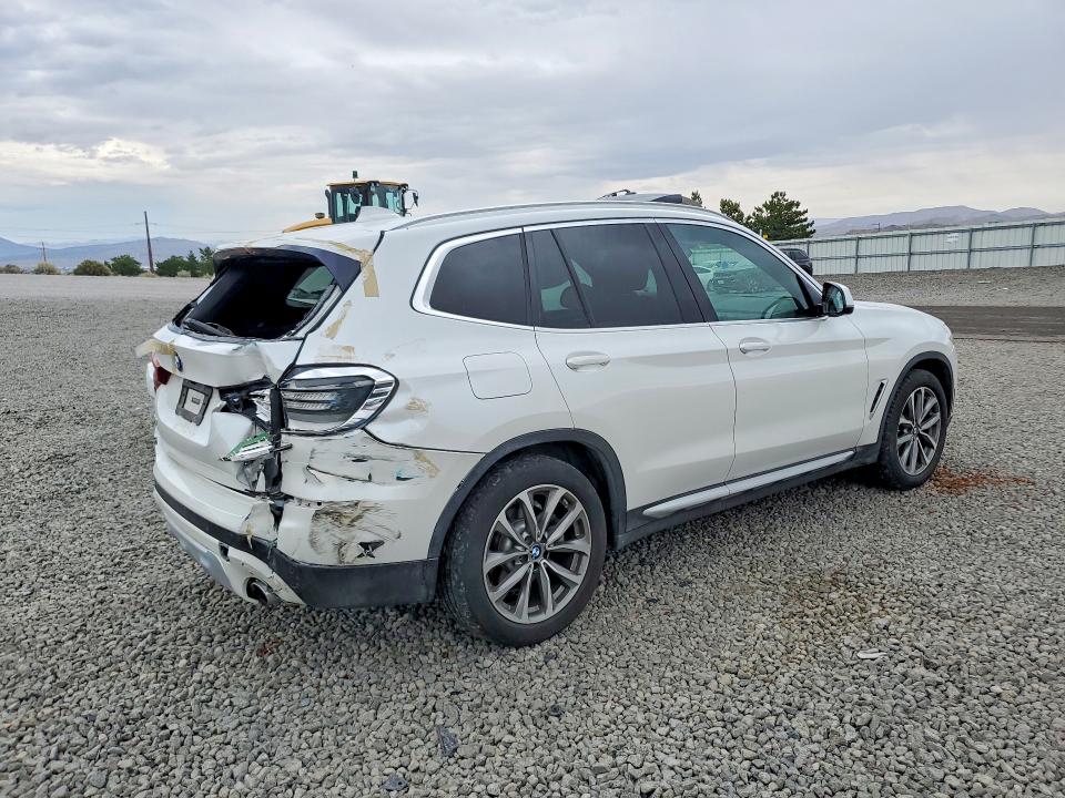 2019 BMW X3 VIN 5UXTR9C50KLE14784 COPART salvage auction — REAR END, CA - SALVAGE CERTIFICATE, sold $9,600 on 2026-07-30 (photo 3)