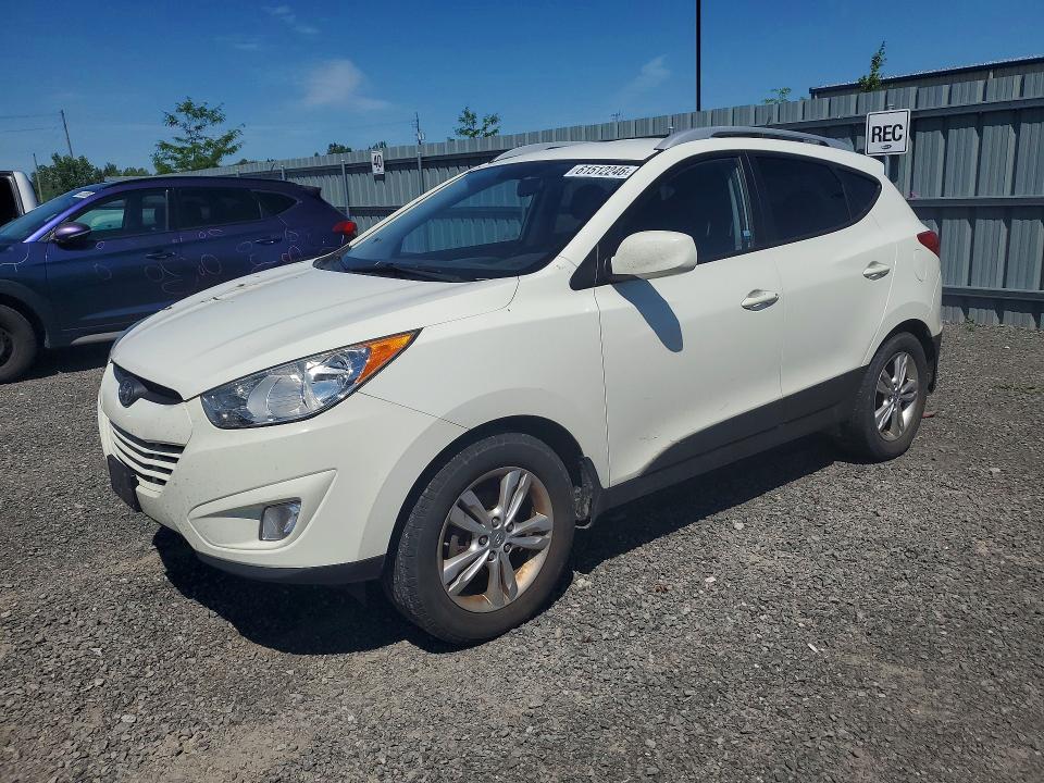 2011 Hyundai Tucson VIN KM8JU3AC5BU187827 COPART salvage auction — REAR END, On - Permit No Brand - Unfit, sold $225 on 2026-07-30 (photo 1)