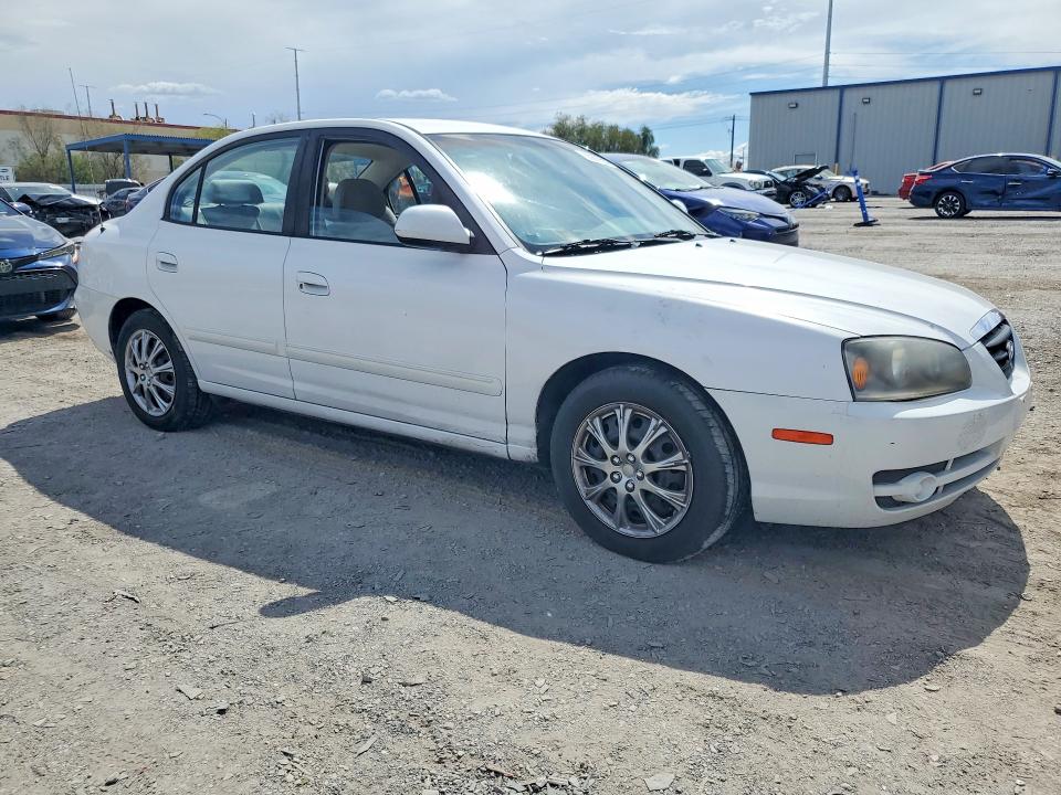 2006 Hyundai Elantra VIN KMHDN46D66U282811 COPART salvage auction — REAR END, Nv - Certificate Of Title (P), sold $400 on 2026-07-31 (photo 4)