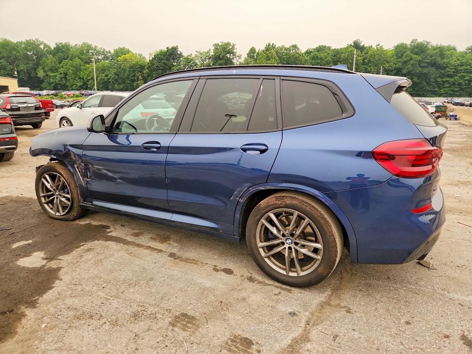 2020 BMW X3 VIN 5UXTY9C09L9C18865 COPART salvage auction — FRONT END, Ny - Mv-907A Salvage Certificate, sold $4,900 on 2026-07-21 (photo 2)