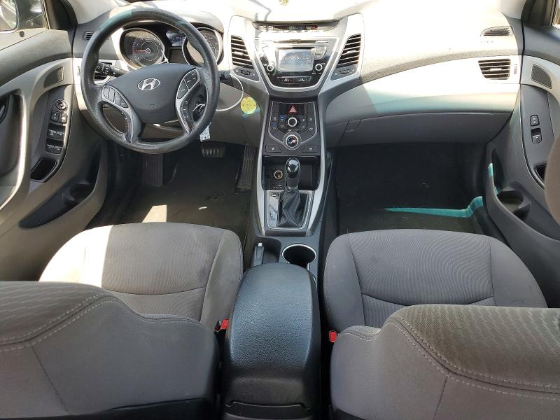 2014 Hyundai Elantra VIN KMHDH4AE8EU171893 COPART salvage auction — FRONT END, Oh - Cert Of Title-Salvage, sold $625 on 2026-07-10 (photo 8)