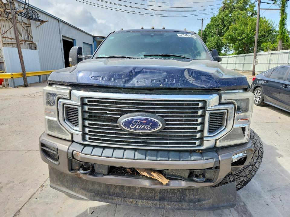 2022 Ford F350 VIN 1FT8W3DT2NED72098 COPART salvage auction — FRONT END, Tx - Salvage Vehicle Title, sold $11,100 on 2026-07-28 (photo 5)
