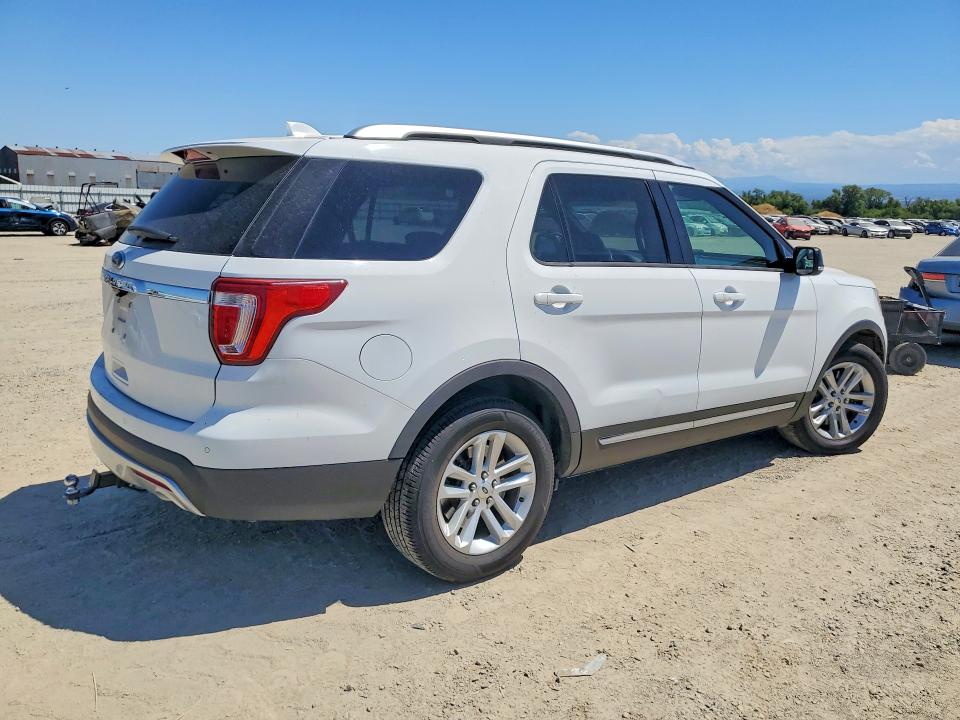 2016 Ford Explorer VIN 1FM5K7D8XGGA18284 COPART salvage auction — FRONT END, Ca - Salvage Certificate, sold $625 on 2026-07-31 (photo 3)