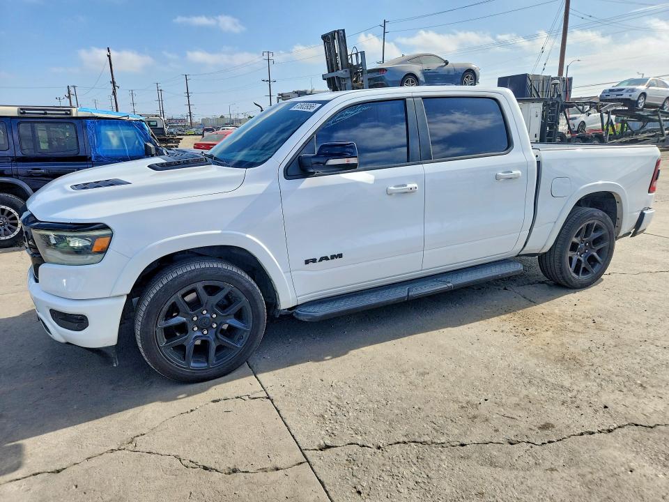 2022 Ram 1500 VIN 1C6RREJM0NN464161 COPART salvage auction — REAR END, CA - SALVAGE CERTIFICATE, sold $17,700 on 2026-07-29 (photo 1)