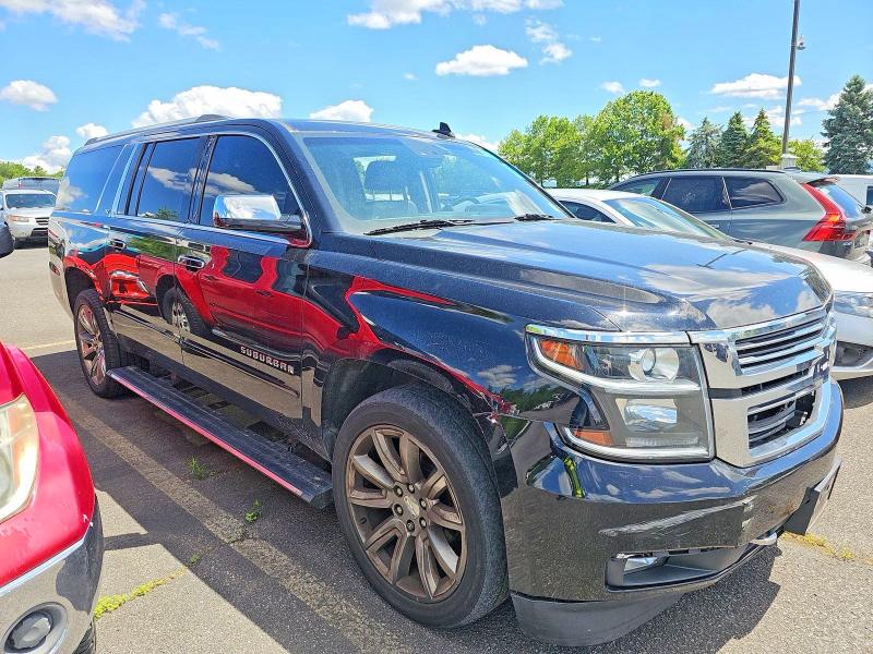 2015 Chevrolet Suburban VIN 1GNSKKKC8FR722852 COPART salvage auction — MINOR DENT/SCRATCHES, CT - CERTIFICATE OF TITLE (P), sold $6,000 on 2026-07-23 (photo 1)